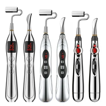 Rullo per massaggio Raschietto Testa Accessori per assistenza sanitaria per penna elettronica per agopuntura Puntatore meridiano Fisioterapia Massaggiatore per il corpo