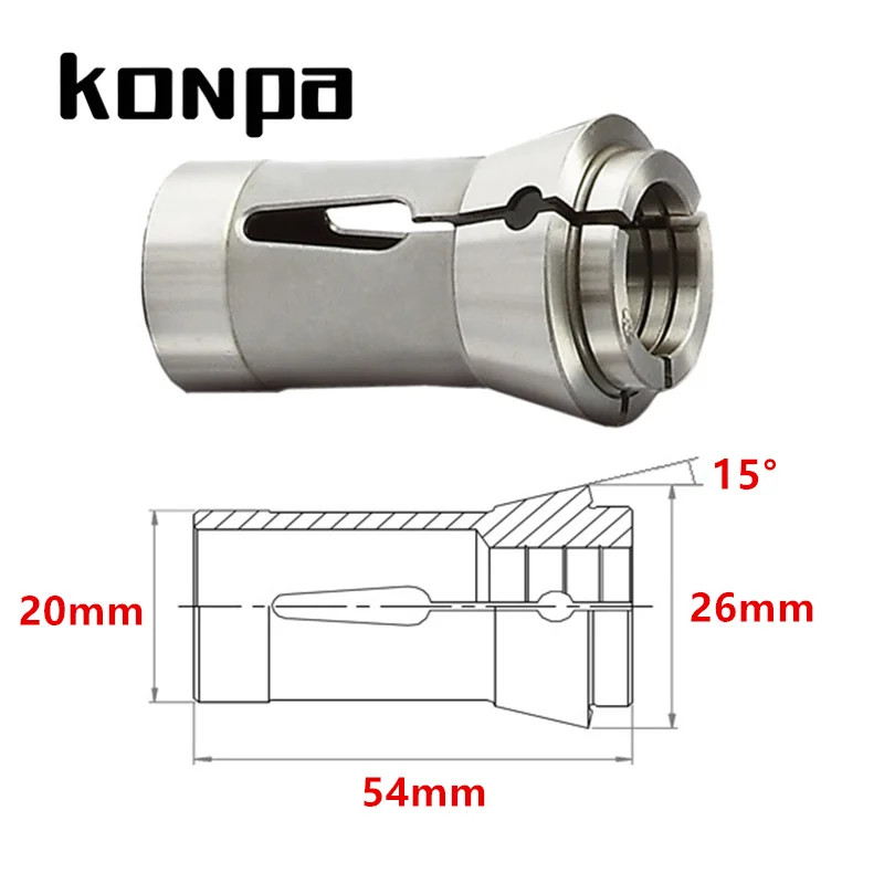 136E Collet F20 76-201 DIN6343 CNC Single Spindle Lathe Forward Push Out Clamping Chuck Round Square Hexagon Hole