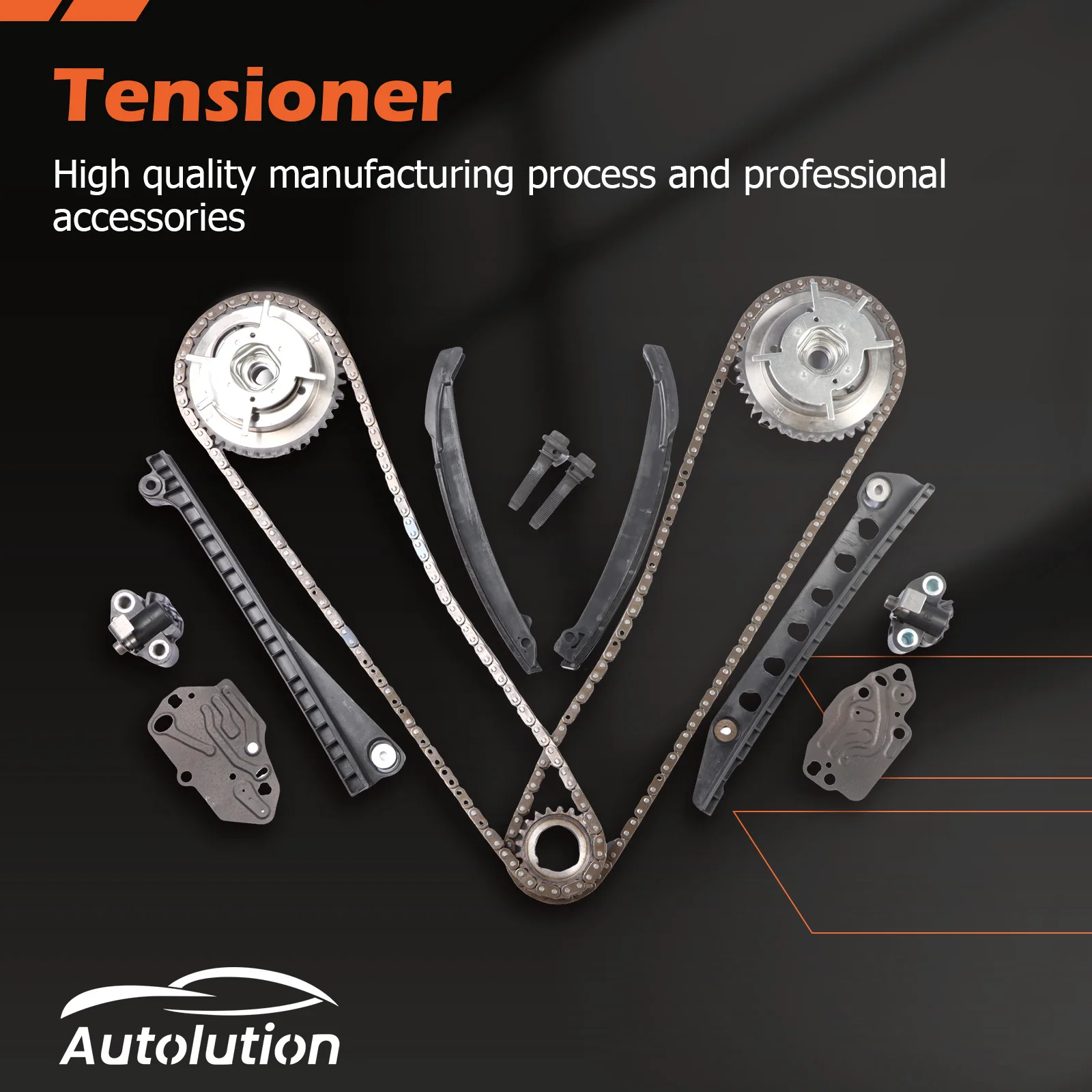 

Комплект цепи ГРМ + фазеры камеры + клапаны VVT для Ford F150 Lincoln 5,4L Triton 3V, компоненты двигателя, компоненты ГРМ, часть двигателя