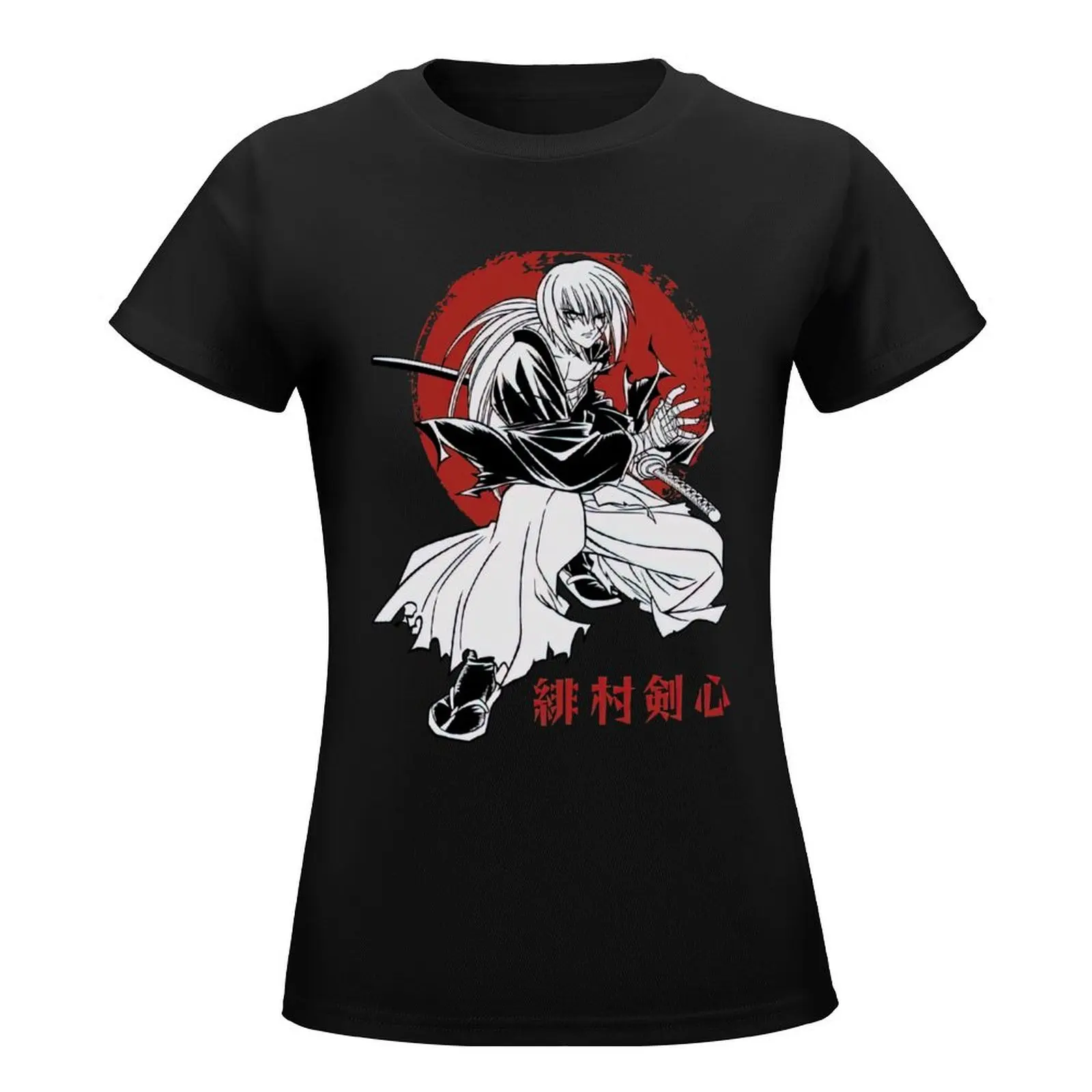 Kenshin Samurai X T-Shirt plus size tops sublime graphics t-shirt dress for Women sexy