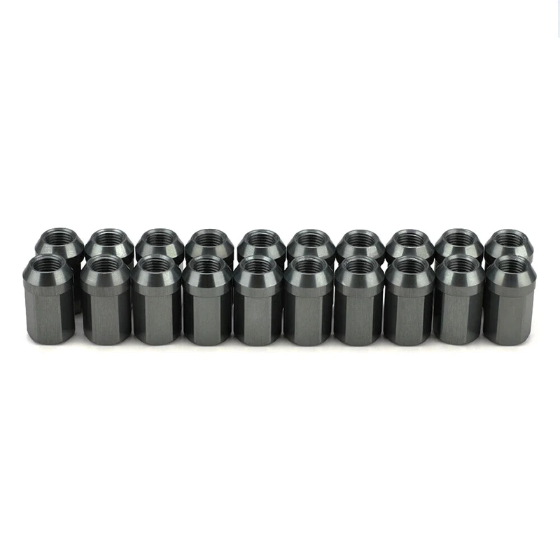 M12X1.5 Wheel Lug Nuts Aluminum Wheel Bolts 32.4X17mm 7075-T6 Titanium 20PCS