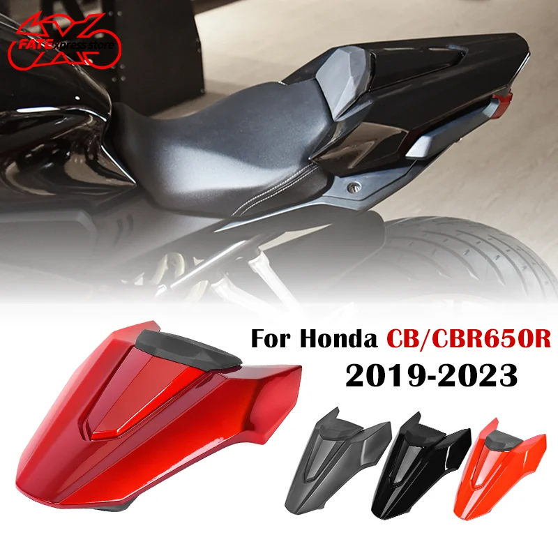 

Motorcycle Rear Seat Cover Tail Fairing Cowl For Honda CBR650R CB650R Pillion Solo Single Seat Accessories 2019-2023 2022 2021