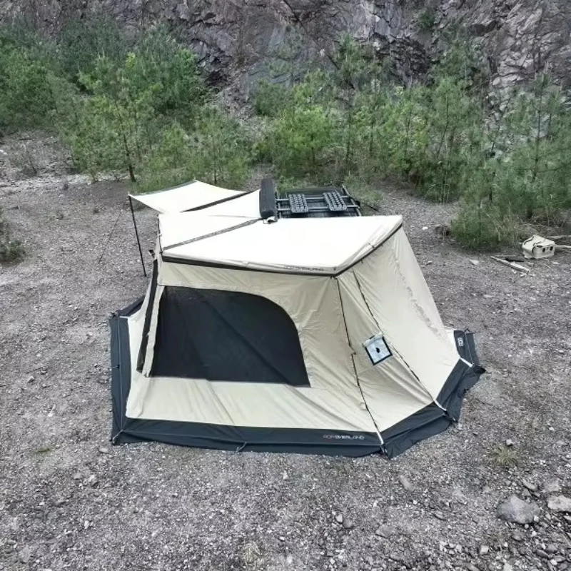 

Waterproof and Windproof Side Awning with Shell 270 Degree Extend Awning