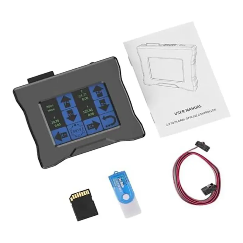 A36T-CNC Router Machine Control,Offline GRBL Control Module With TFT Touch Screen,For CNC 3018/3020/3040Pro/4540,For Cutting