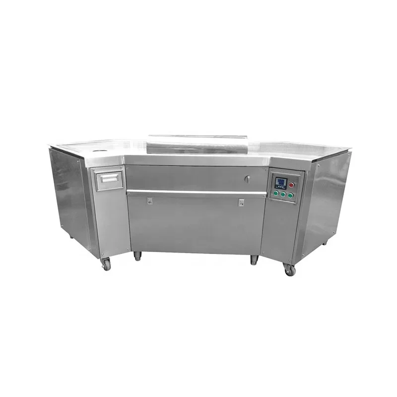 

Indoor Stainless Steel BBQ Table Electric Teppanyaki Grill for Catering and Buffets