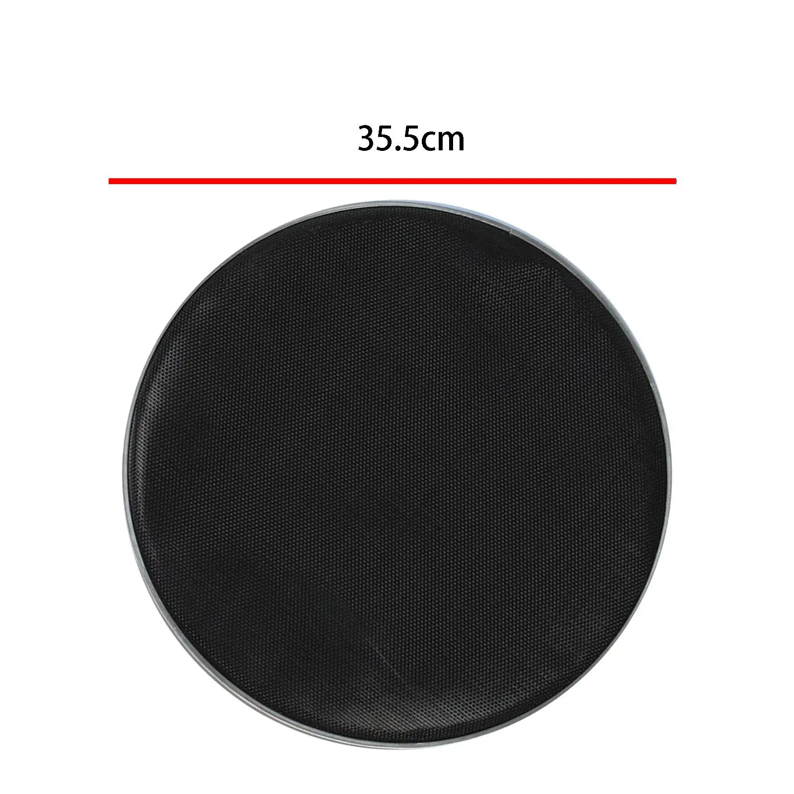 Bass Drum Head Mufflers External Mute Accessories Mesh Silent Drumhead Replacement for Drum Kick Bass Drum Snares Tom Percussion