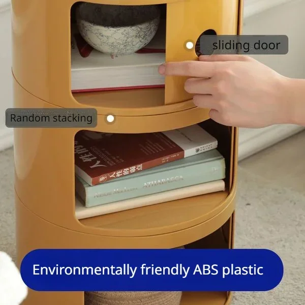 2/3/4/5 طبقة الشمال طاولة السرير المستديرة خزانة صغيرة لطيف الإبداعية غرفة المعيشة أريكة طاولة جانبية أثاث غرفة نوم