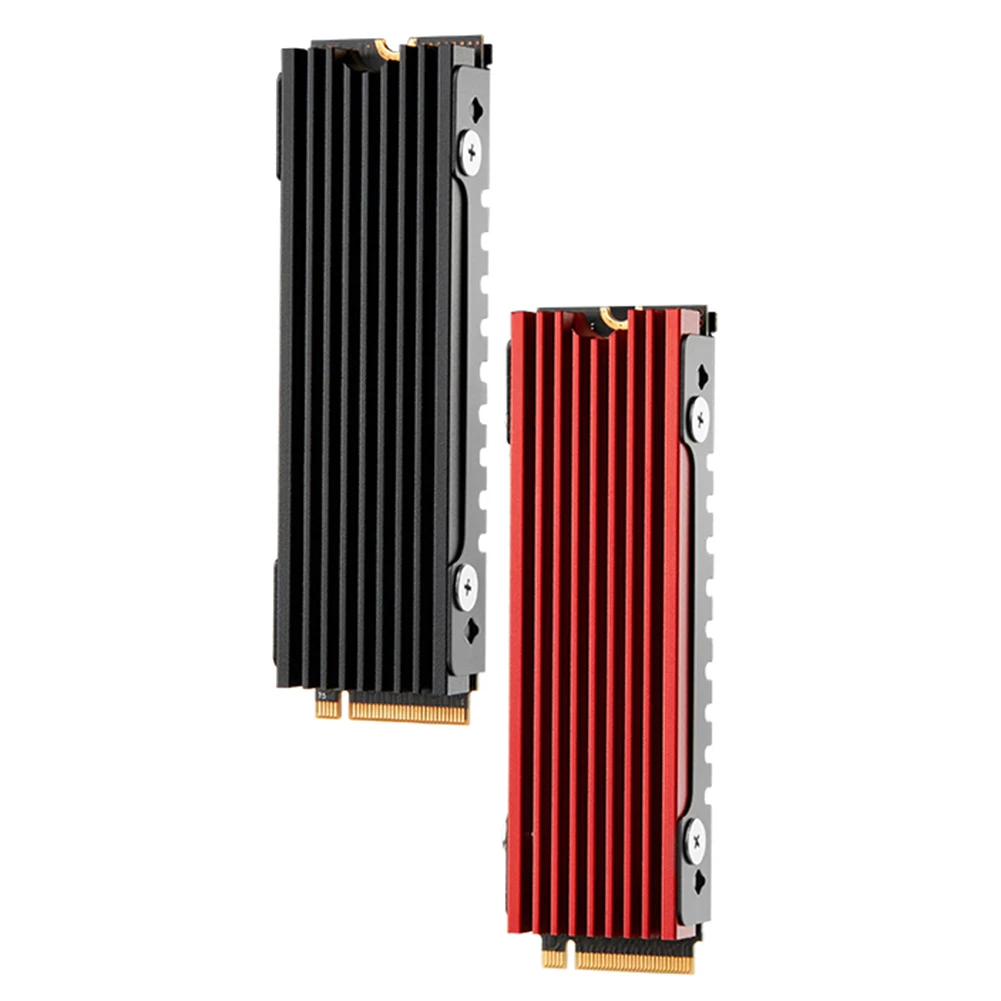 FinalCool M.2 SSD NVMe Radiator Chłodzący M2 2280 Dysk Półprzewodnikowy Radiator z Stopu Aluminium z Podkładką Termoprzewodzącą do Komputera Stacjonarnego