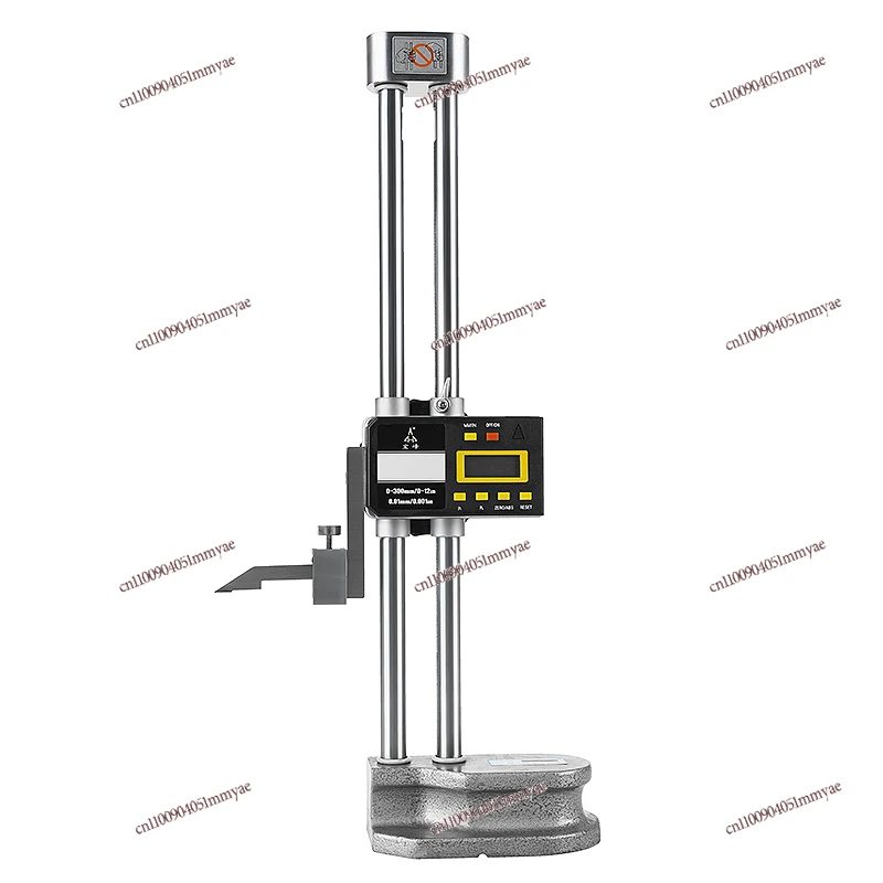 

Double column digital height ruler with table scribing ruler with roller height measuring instrument