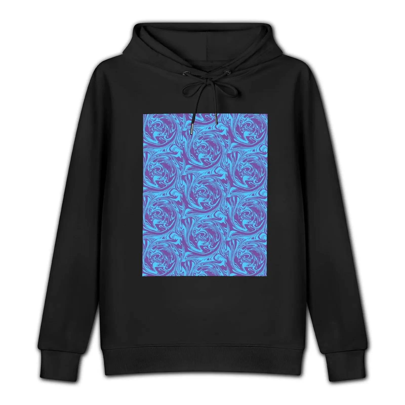 Marbled Vortex Pullover Hoodie blouse mens hoodies