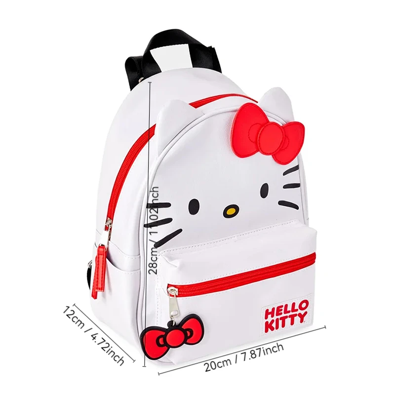 Sanrio Hello Kitty Ladies Backpack Cartoon Anime Cute Waterproof Backpack Stitched Student Bag Kids Girls Backpack Baby Bag