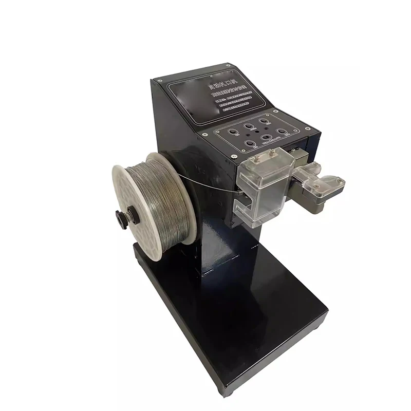 Ful Automatic Iron Wire Sealing hine ligent Tying hine Weighing Area Plastic Bag Sealing hine Continuous Sealing