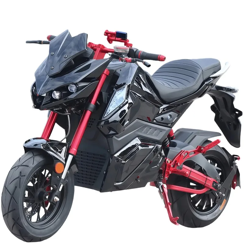 

2025 Newest Hot Selling 72V 2000W Powerful Moto Electric Motorcycle 85km/h Adult Dirt Bike Two Wheel Electric Streetbike Off Roa