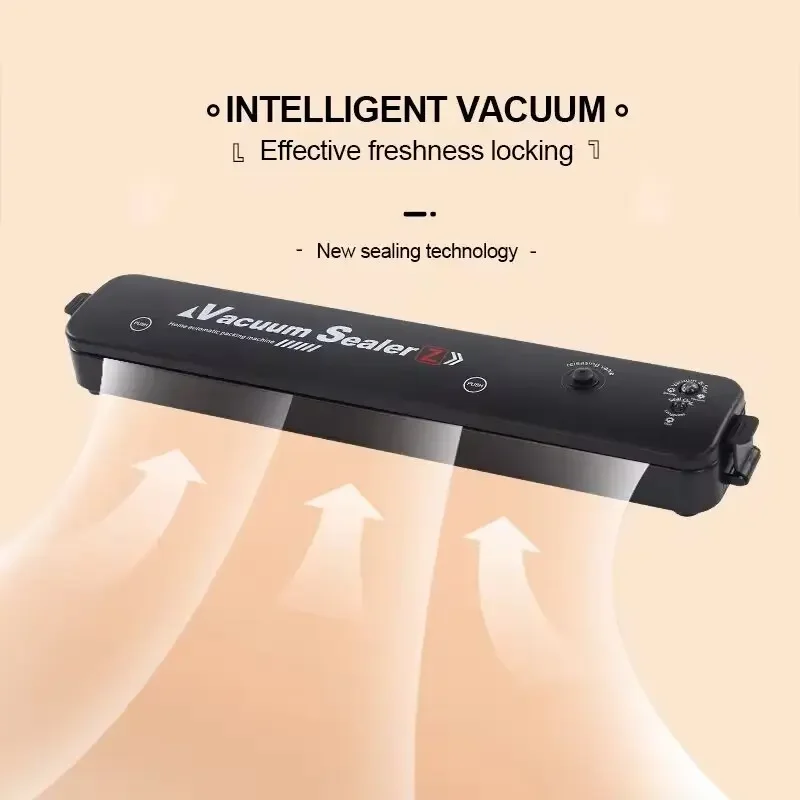 Vacuum Sealer Packaging Machine With Free 10pcs Vacuum Bags Food Vacuum Sealer Household Vacuum Food Sealing Machine EU US Plug