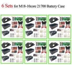 21700 Li-ion Battery Plastic Case PCB Charging Protection Circuit Board Box Shell For Milwaukee 18V Lithium Battery Housings