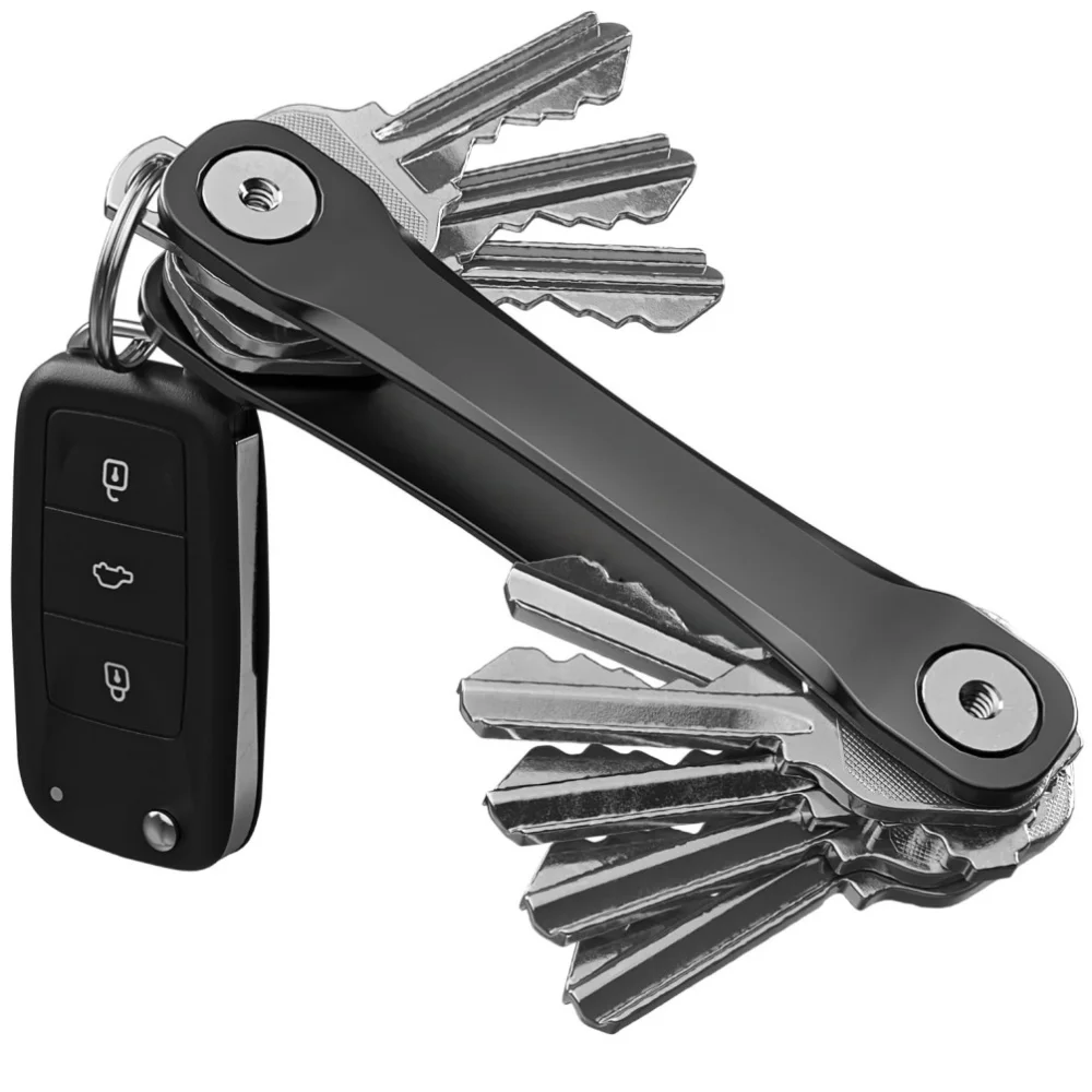 منظمات محمولة لسهولة تخزين المفاتيح المتعددة والخدوش والحفاظ علىها أنيق ومرتب #1