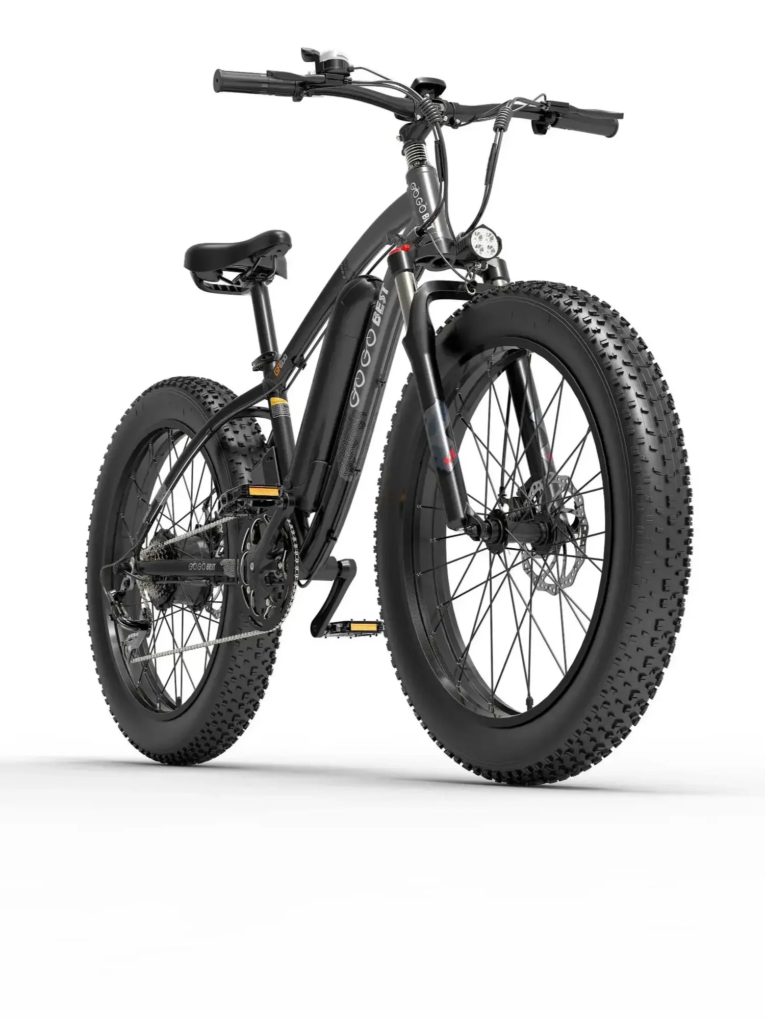 AliExpress NONE 1000W Motor Men's E-Mountain Bike 48V 624WH Battery,26 Inch Fat Tire Men's Electric Bike Gogobest GF600 Adult Electric Bicycle
