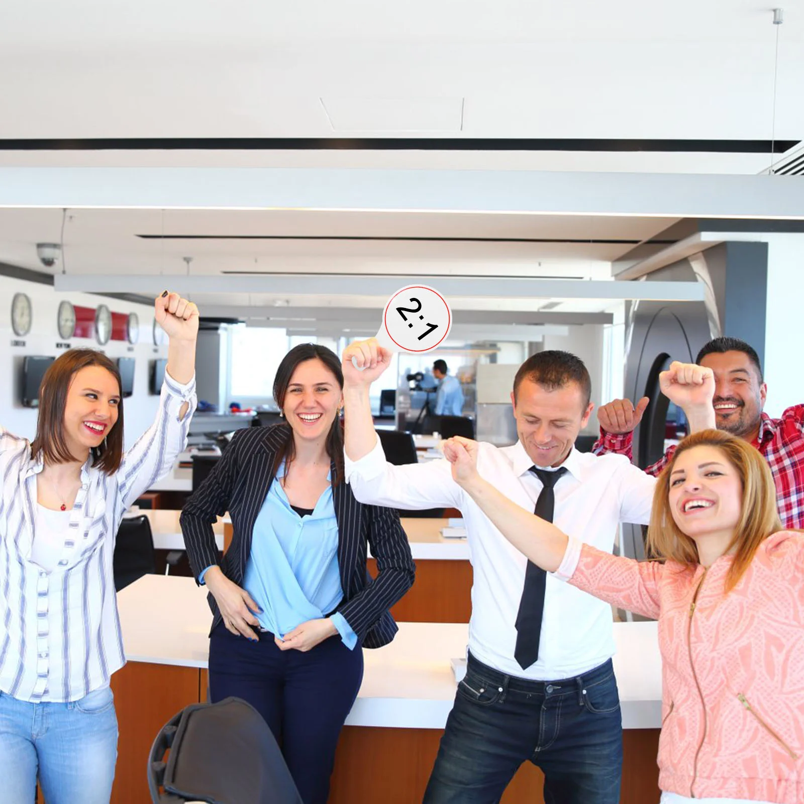 Dupla face Handheld Dry Erase Paddle, Quick Response Board, Branco Placar, Quick Response Board