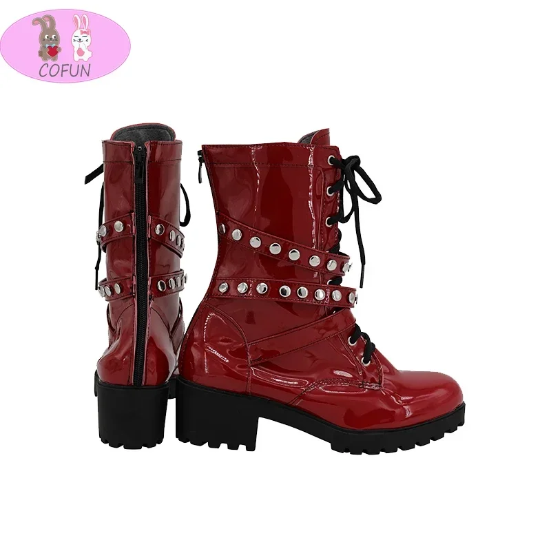 

COFUN Hypnosis Mic DRB Обувь для косплея Сапоги Хэллоуин для женщин и мужчин