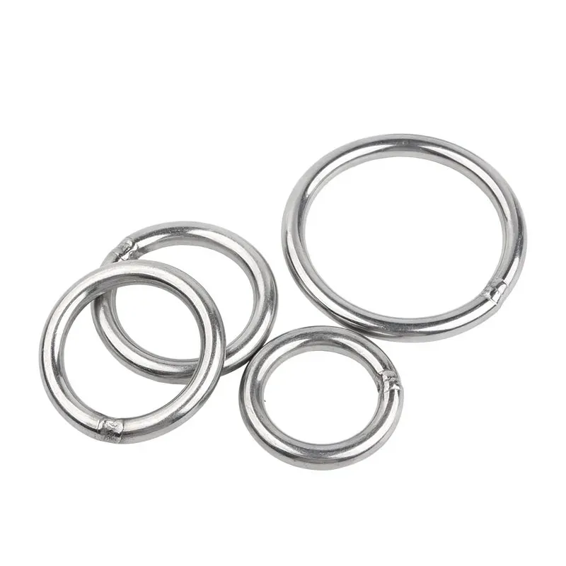 10p Rvs O Ring 20/30/40/50/60mm Binnendiameter 3/4/5mm Dikte Strapping Gelaste Ronde Ringen Penis Rondelles Anilha
