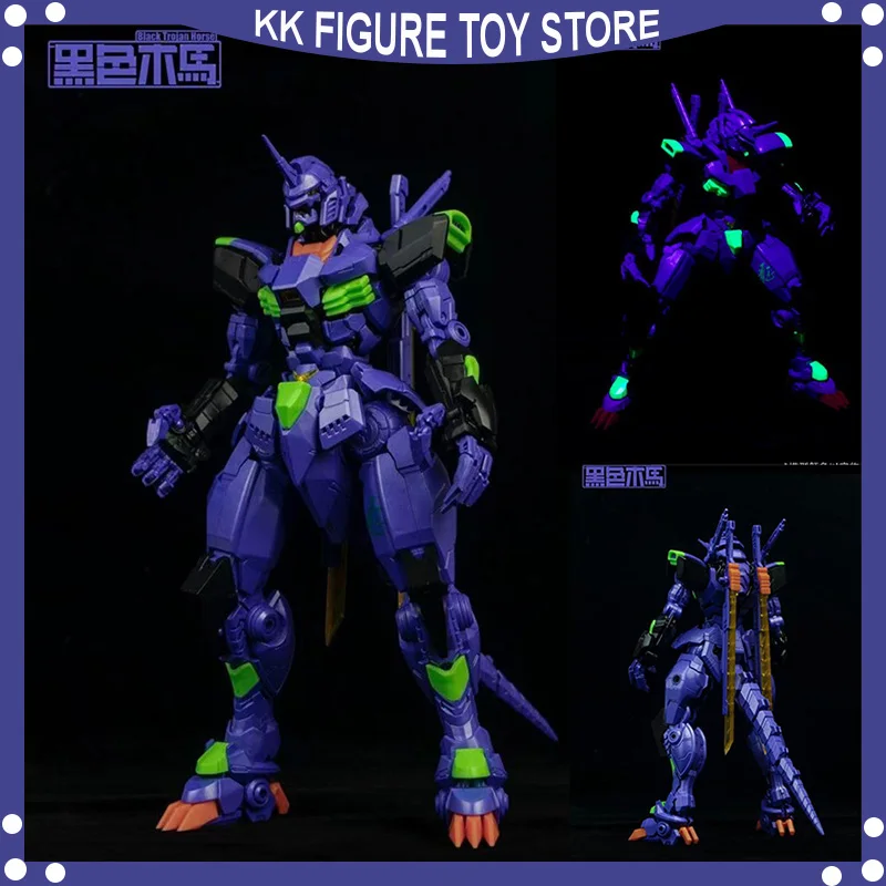 

Черный Тро́йский конь Mecha Steel Pula Gunzilla Eva Color RX-78-2 Unicorn, сборная модель MG 1/100, пластиковая игрушка