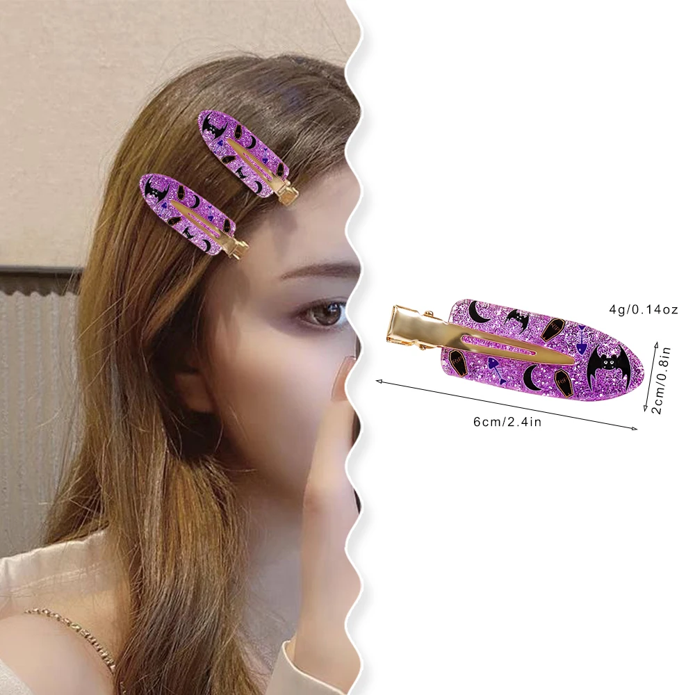 No-Bend Hairpin Duckbill Clip No-Crease Flat Clip Crocodile Hairpin Suitable for Makeup and Hairstyle Women Girls Accessories