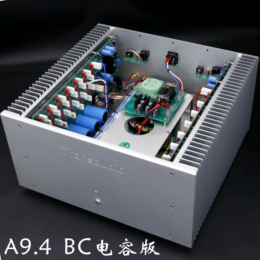 MASTER Dual Channel Class A Post Power Amplifier A9.4, Fully Symmetrical X-Amp Power Amplification Circuit 100W/8Ω/200W/4Ω