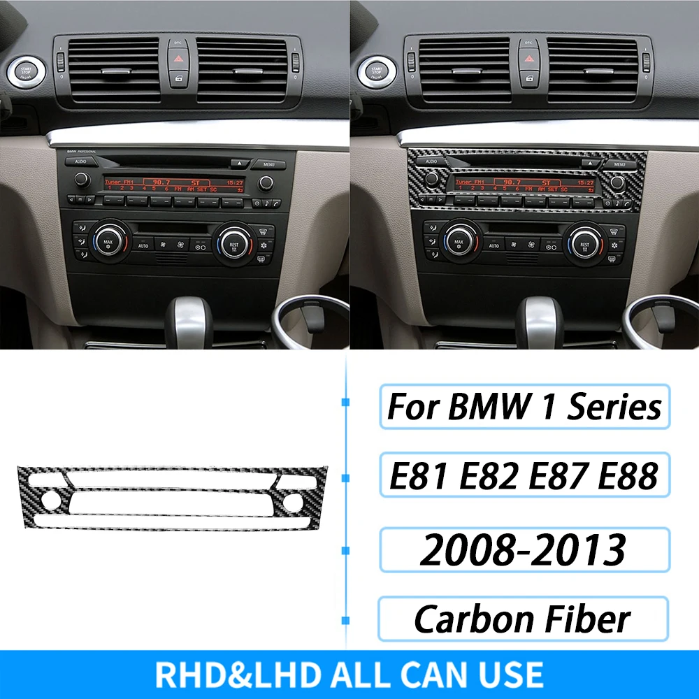 Voor BMW 1 Serie E81 E82 E87 E88 2008-2013 Koolstofvezel Stickers Automatische Versnellingspook Centrale Bedieningspaneel Power venster Lift