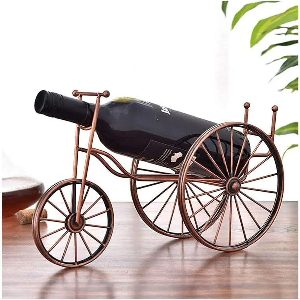 

Стильная настольная металлическая подставка для вина для домашних пивоварен и баров - функциональное решение для хранения