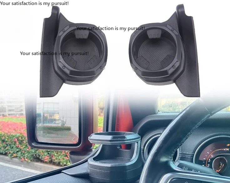 Suitable for 2018-2024 JL Wrangler/JT Gladiator Modified Window Water Cup Holder