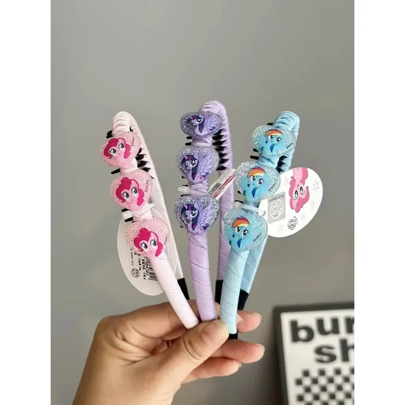 My Little Pony Children's Hair Band Broken Hair Band Teeth Non-slip Pressure Hair Clip Yunbao Biqi Cute Little Girl Headband