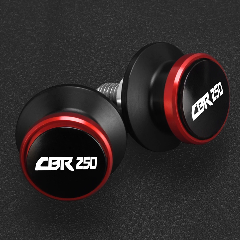 

For Honda CBR250 CBR 250 1988-1990 1991 1992 1993 1994 cbr250 Motorcycle Accessories 8MM Swingarm Spools Stand Screws Sliders