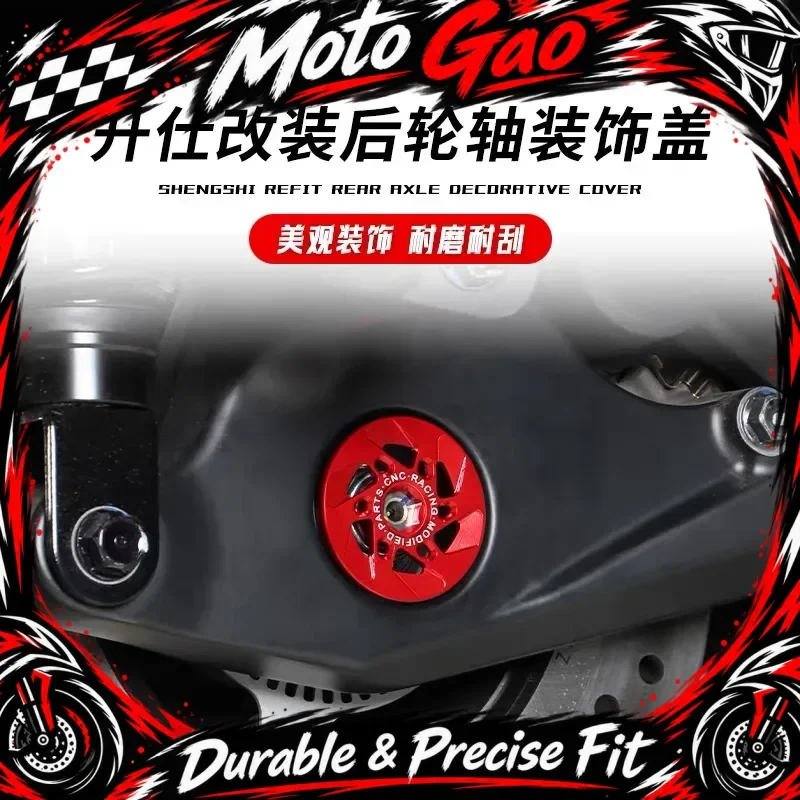 【Precise Fit】FOR ZONTES 368G/E/K Retrofit Rear Axle Cover, Protective Cover, Nuts, and Bolt Rings