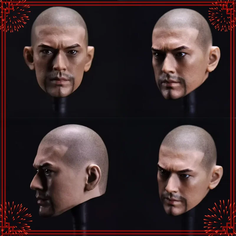 

1/6 Scale Takeshi Kaneshiro Bald Male Head Sculpt Model for 12'' Action Figure Body Toys