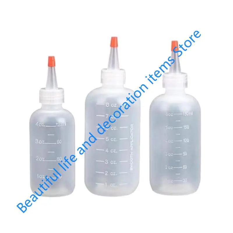 

XX9B Портативная бутылочка-аппликатор с герметичным контейнером-аппликатором с наконечником для рисования, рукоделия, ухода за