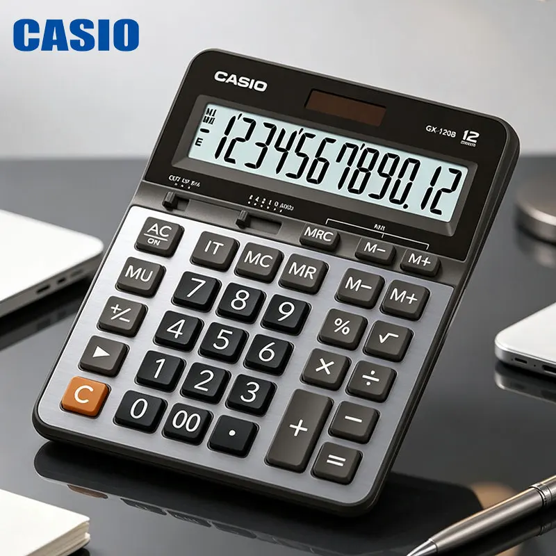 Casio GX-120B/MX-12B/MX-120B/AX-12B/AX-120B Stable operation business calculator-Quick response-Business report data statistics