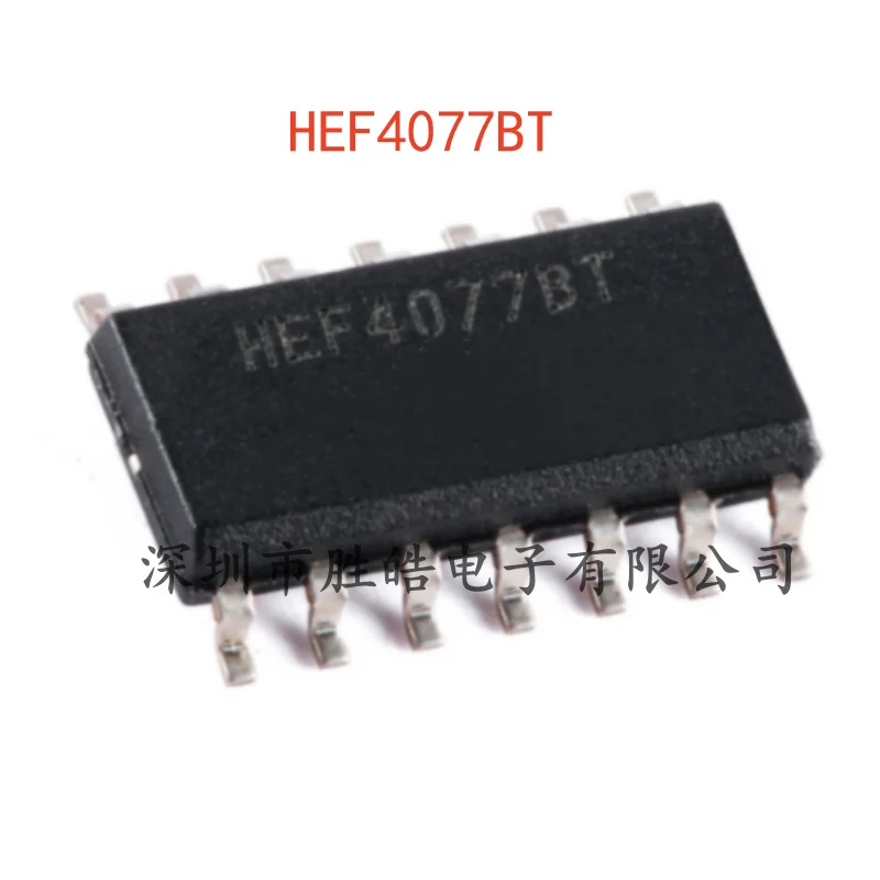 

(10PCS) NEW HEF4077BT , 653 HEF4077 Four-Way 2-input XOR Gate SOIC-14 HEF4077BT Integrated Circuit