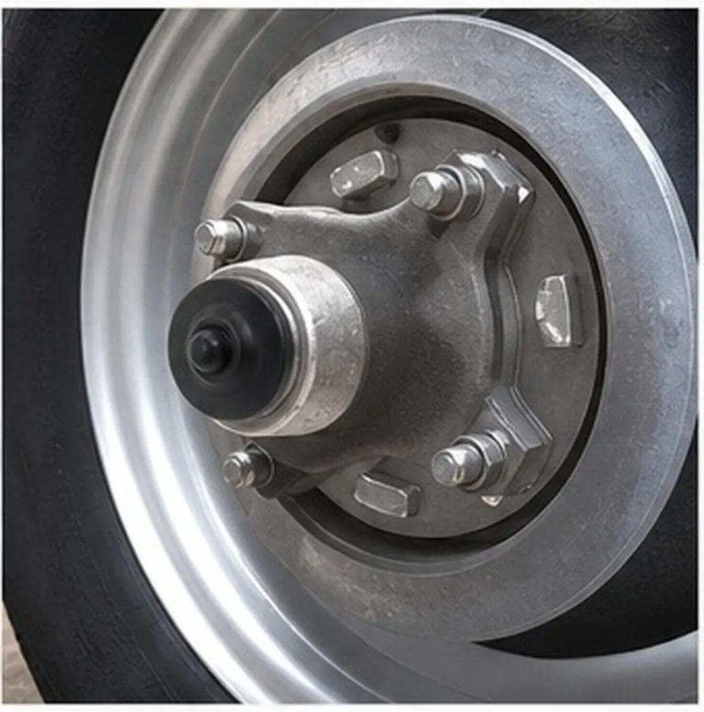8Pcs Trailer Axle Dust Caps Rubber Hub Center Covers Grease Seals for Car Rv Wheel Bearings Waterproof Dust Proof Long Life