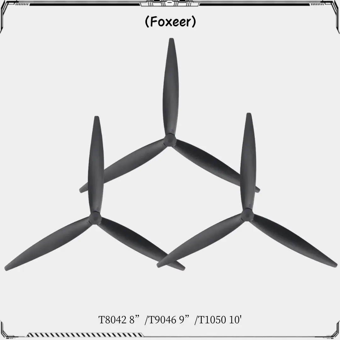 2Pairs(2CW+2CCW) FOXEER DALPROP New Cyclone T8042 8