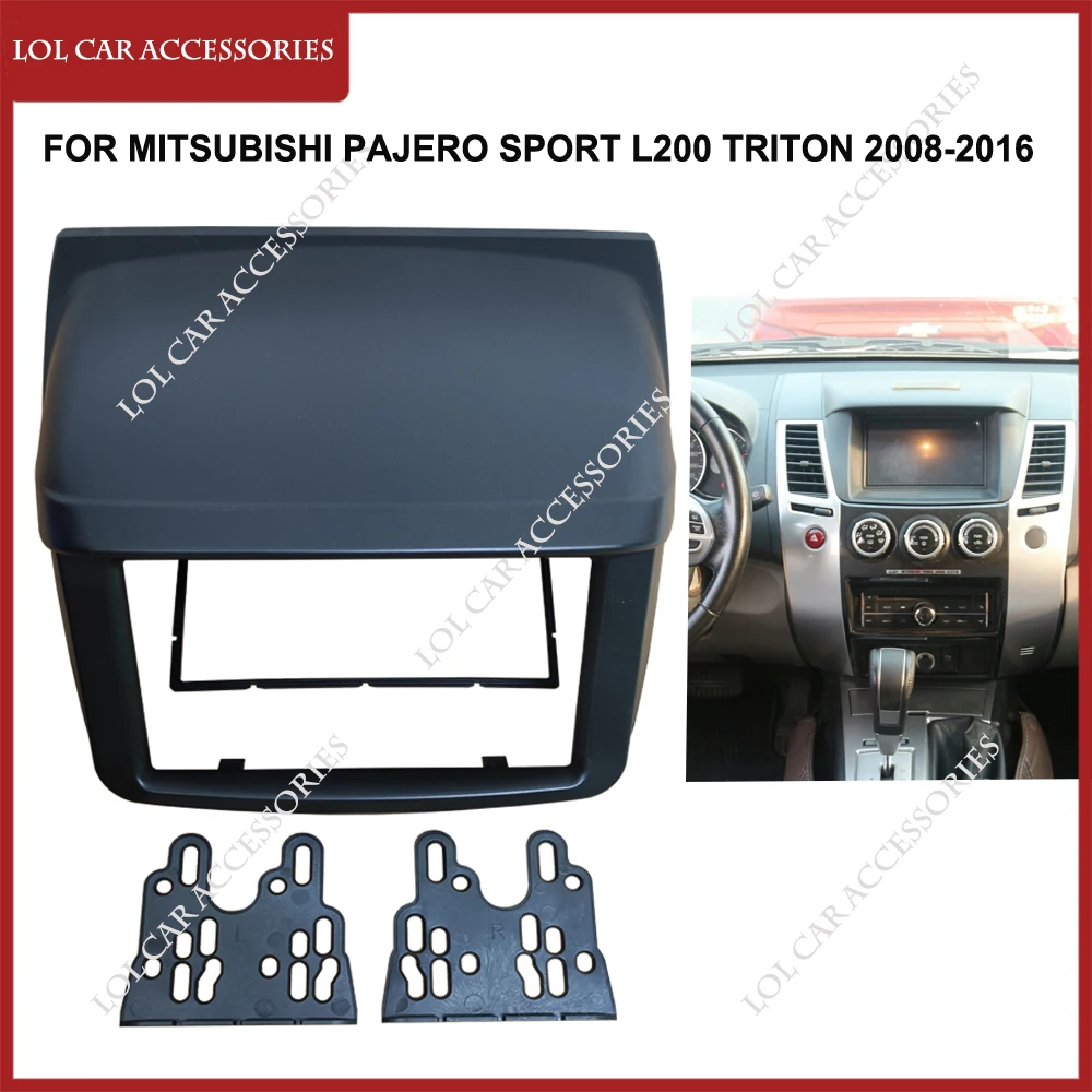 

7 Inch Fascias For MITSUBISHI Pajero Sport L200 Triton 2008-2016 Car Radio 2 Din GPS MP5 Stereo Android Player Panel Dash Frame