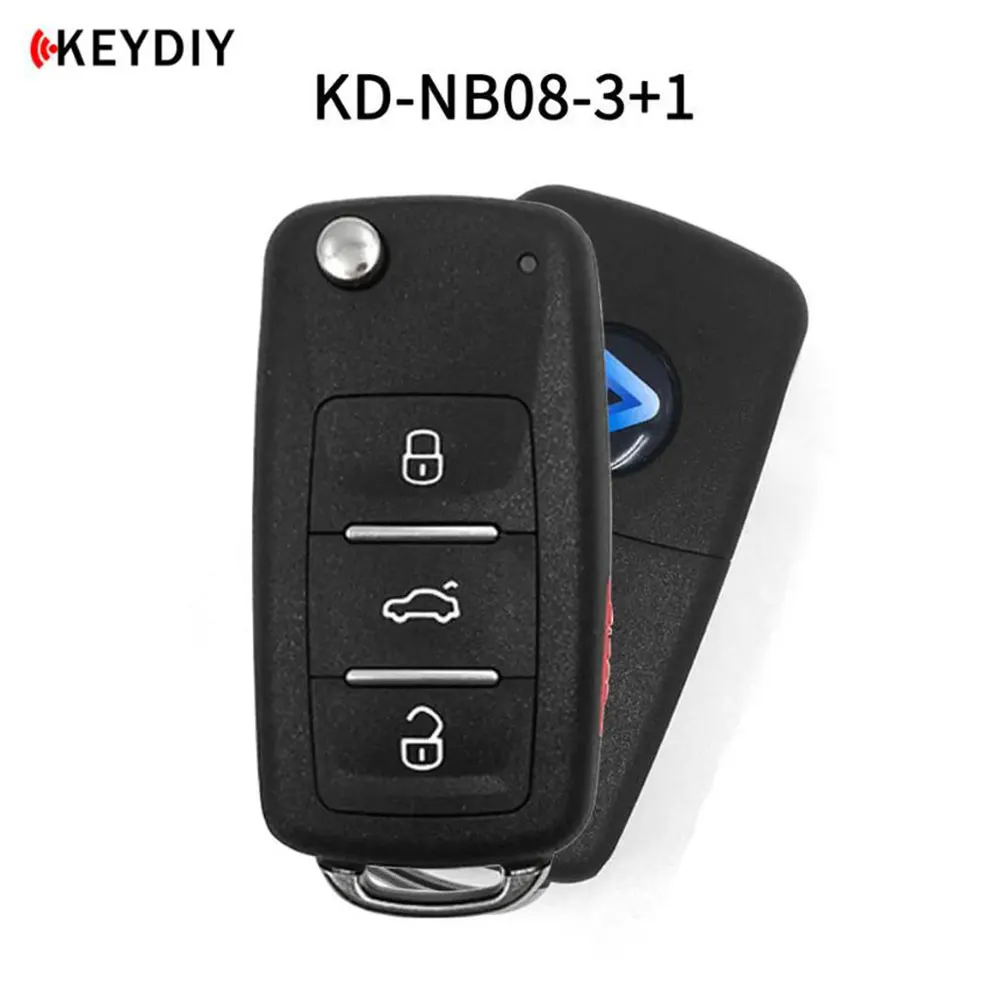 5 Buah KEYDIY B08 NB08 Kunci Remote Mobil B08-3 B08-4 B08-3+1 NB08-3 NB08-4 Kunci Remote Universal untuk KD900 URG200 MINI KD KD-X2 KD-MAX