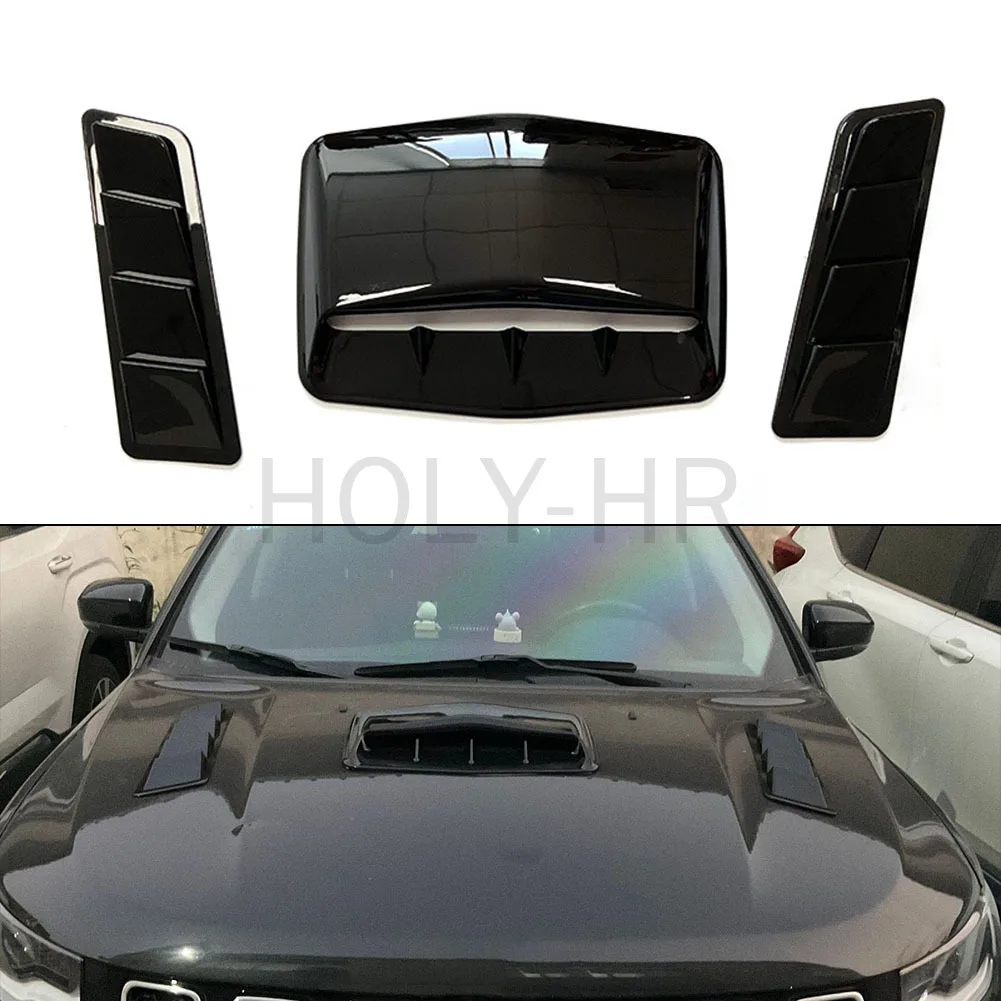 Image of Auto LKW Lüftungs schlitze Abdeckung Auto Motorhaube Seitens ch litze Abdeckung Universal Auto Zubehör Außen verkleidung keine nagelneu