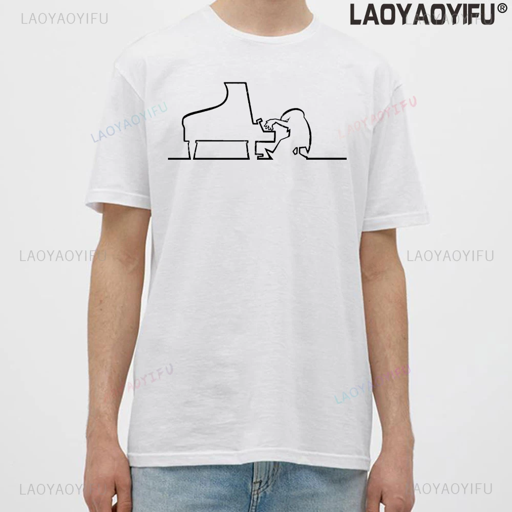 لا لينيا الخط Osvaldo Cavandoli TV قفص العصافير رجل تي شيرت مطبوع مريح الهيب هوب هدية فكرة القطن تي شيرت الاشياء رائجة البيع