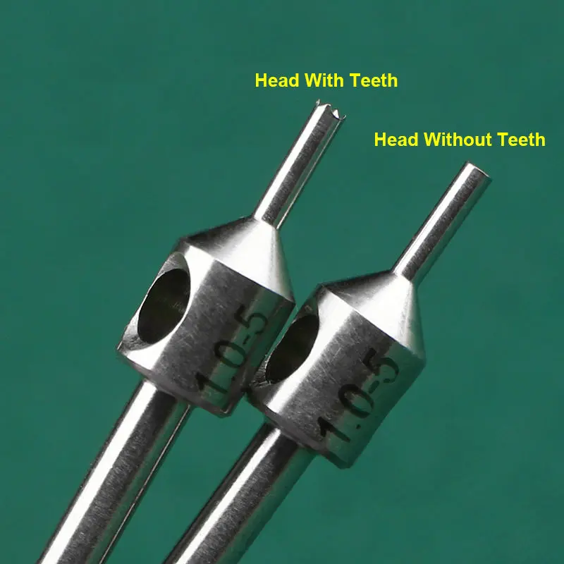 0.7-1.2MM Optional 5mm Manual Fue Punch to Extract Hair Follicles for Hair Transplant Size