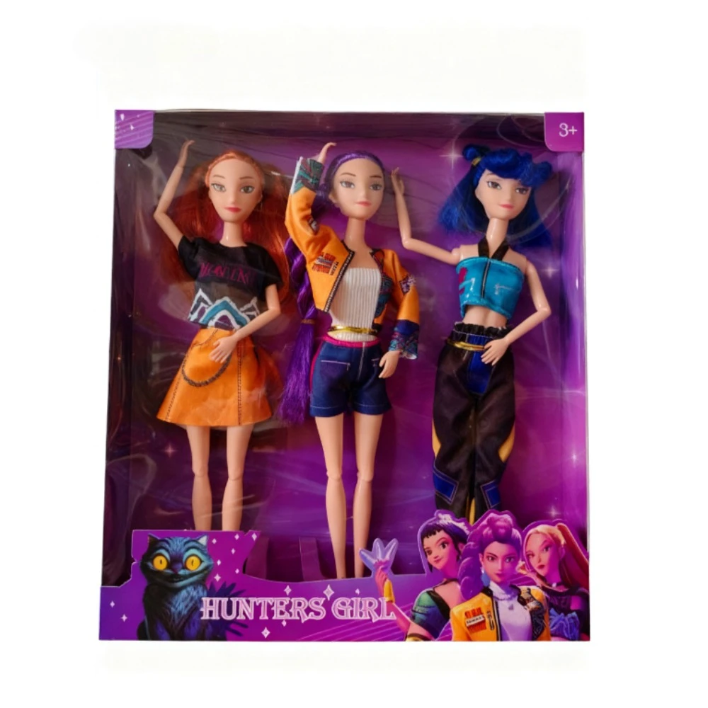 

2025 Kpop охотники на демонов, коробка, игрушки, Дерпис, тигр, Руми Мира, зуи, фигурка киски, кукла для фанатов, Рождественский подарок