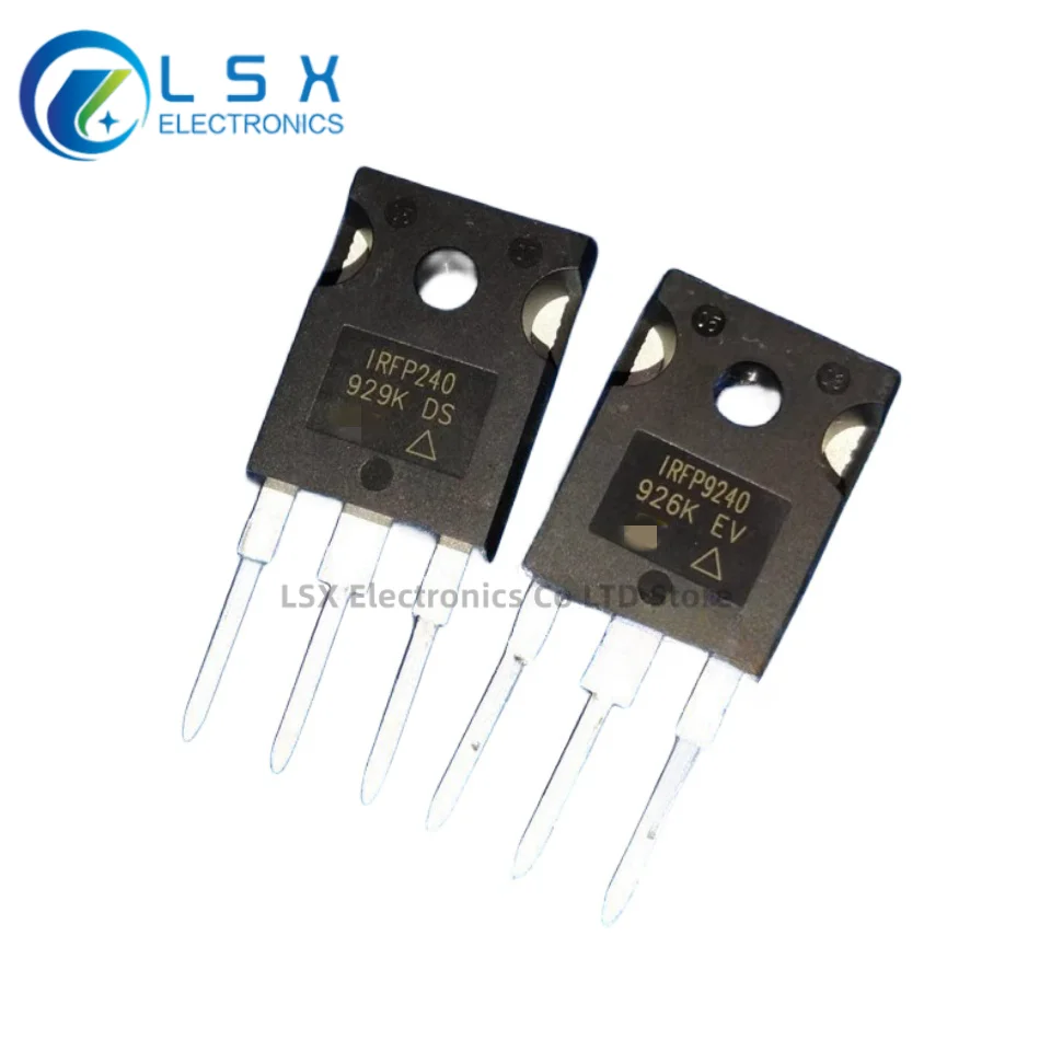 

New Original 5Pairs(10PCS) IRFP9240N IRFP9240 9240 + IRFP240N IRFP240 240 TO-247 N + P Channel 12A 200V Power MOSFET