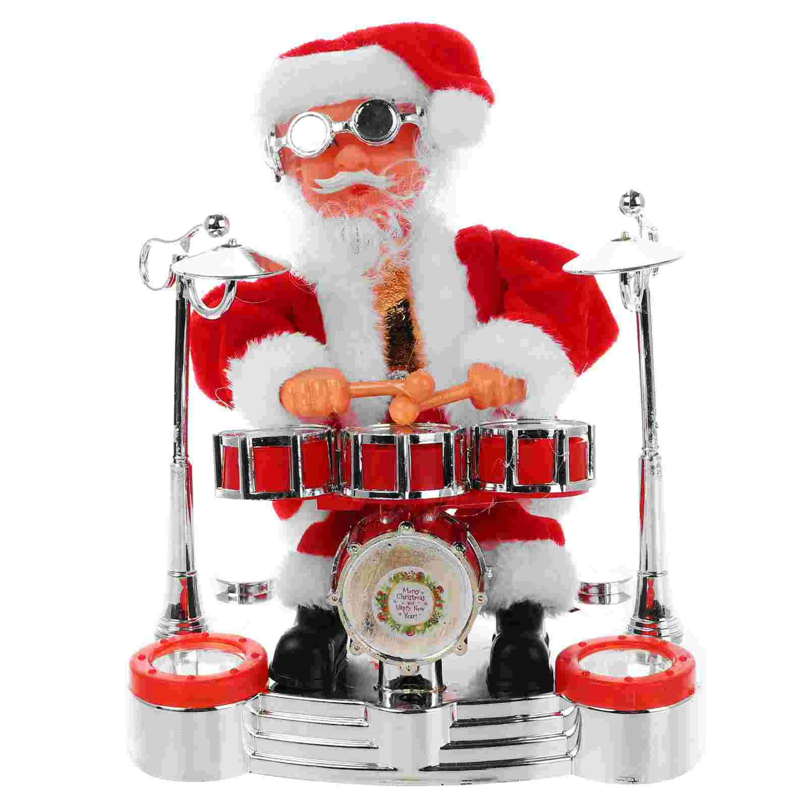 

Xmas Musical Shaking Santa Outdoor Christmas Decorations Singing Number Dancing