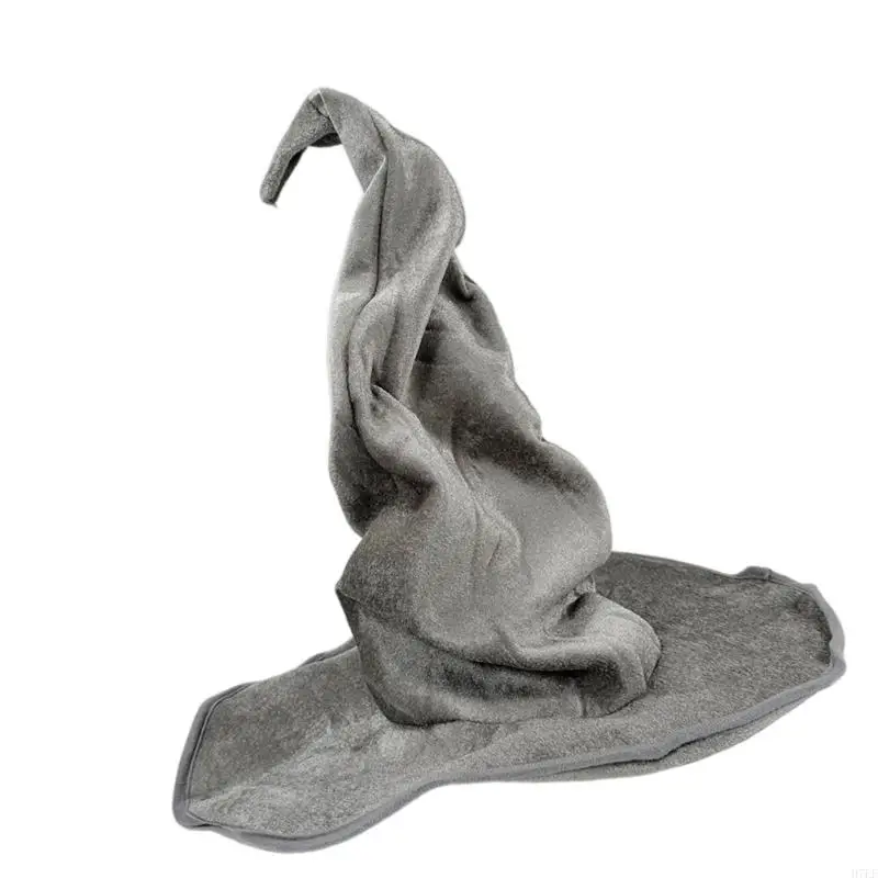 

Halloween Wizard Hat Large Witches Witch Hat Flexible Witch Caps Gifts for Women H7EF