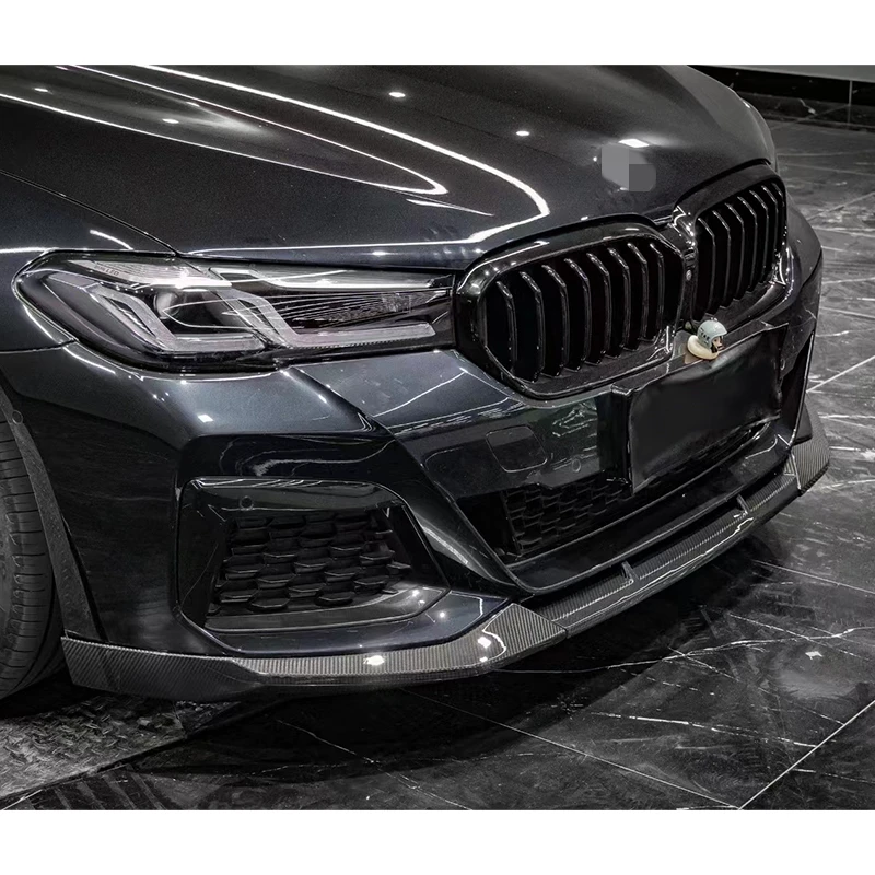 

Hot Sales Dry Carbon Fiber MP Style Front Bumper Lip Fit for G30 LCI 4-Door Sports 2021+ G30 Rear Front Bumper Lipcustom