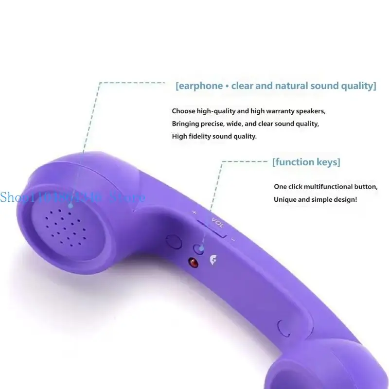 5asd Directs Plugs 3.5mm Phone Earpiece And Microphones For Clear Sound Calls ABS Portable For Business Professionals And Travel